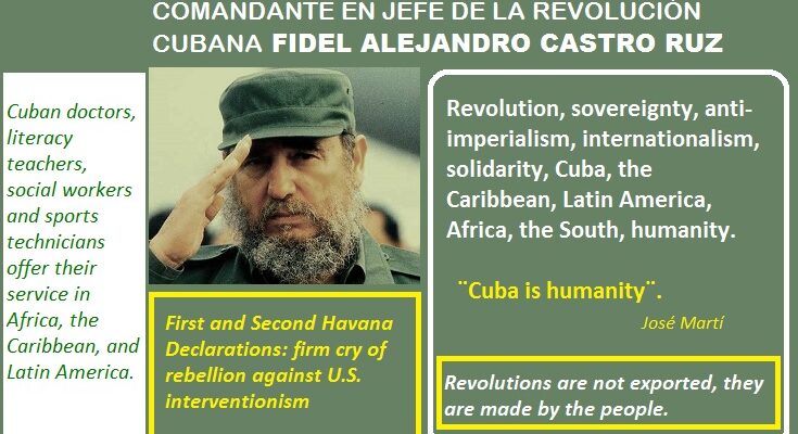 Cuba and Fidel Castro for humanity