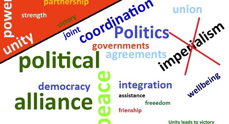 Unity against imperialist pretensions 1 unity