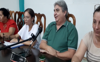 President of the National Institute of Information and Social Communication in Cuba visited Contramaestre 9 President of the National Institute of Information and Social Communication in Cuba
