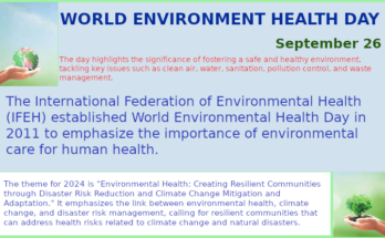 Biodiversity and health, Cuba's challenges for sustainable development 1 World Environment Health Day
