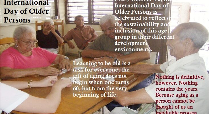 International Day of Older Persons 1 International Day of Older Persons