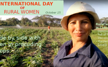 The queens of the fields perform magic 1 International Day of Rural Women