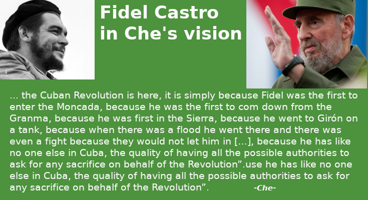 Fidel in Che's vision 1 Fidel in Che’s vision