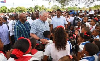 Cuban President tours works of economic and social interest in Guantánamo and Santiago 1 Cuban President tours works of economic and social interest in Guantánamo and Santiago