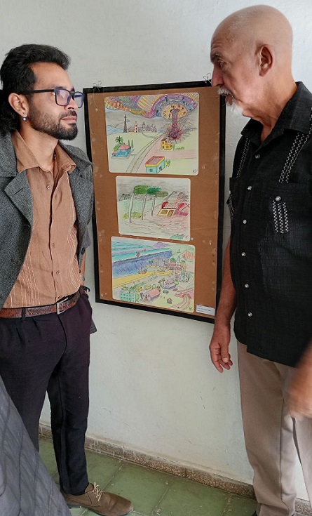 Exhibition of paintings by local artist in honor of Contramaestre's foundation 4 Event and exhibitin Contramaestre