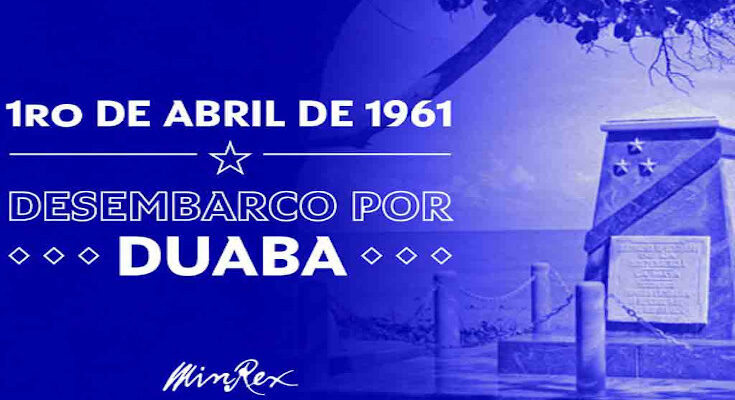 Cuba recalls the arrival of patriots for the necessary war against Spain 1 Duaba 1
