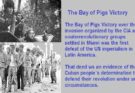 Bay of Pigs Victory, symbol of a determination