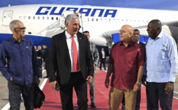 Díaz-Canel returns to the homeland after visit to Russia 1 Diaz-Canel is back home from Russia.