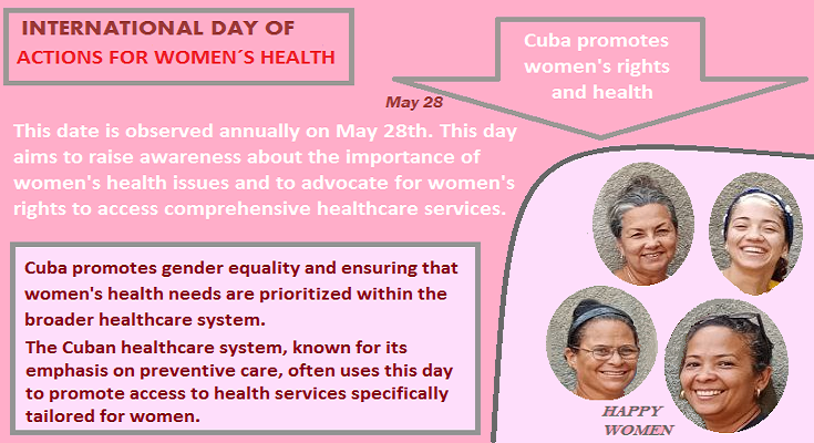 Cuba and the International Day of Action for Women's Health