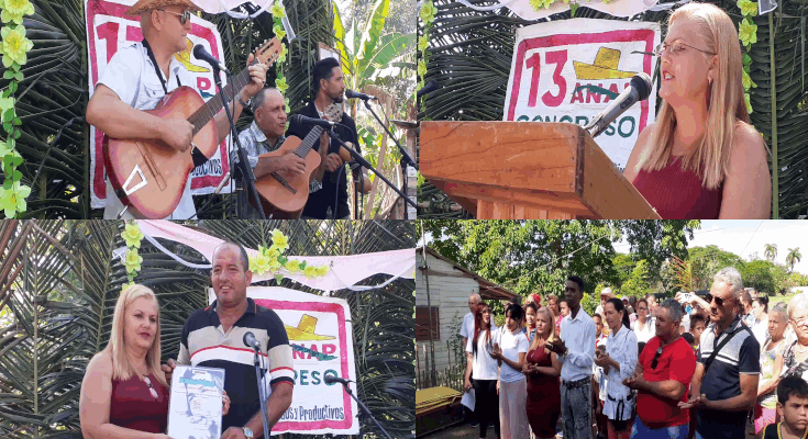 Outstanding contribution of farmers recognized in Contramaestre 1 Day of the Peasant in Cuba