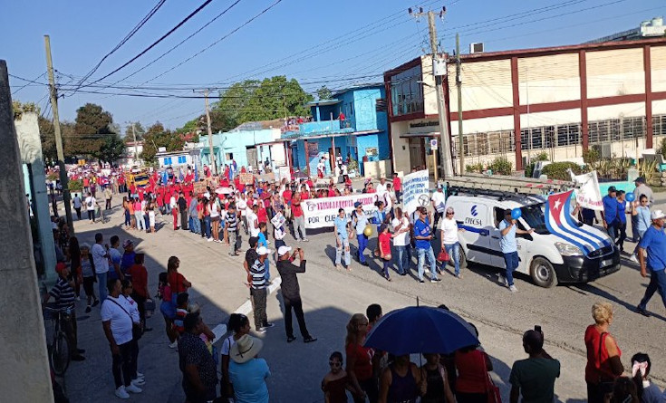 A May Day in Contramaestre with enthusiasm and optimism 8 contramaestre 1mayo25 11