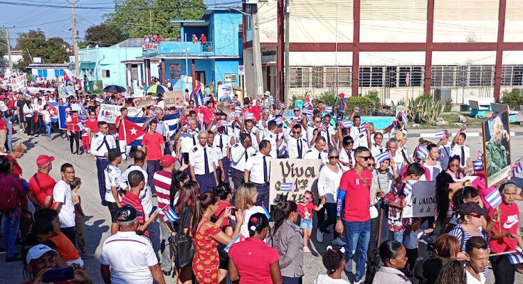 May Day Parade in Contramaestre 2025.