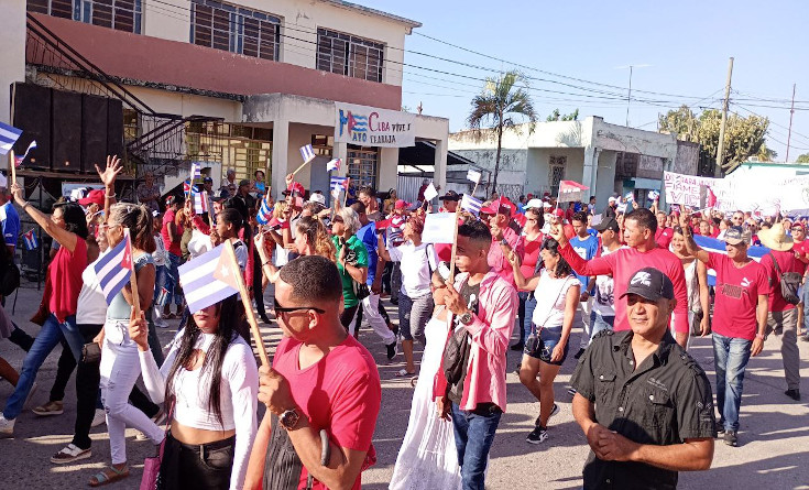 A May Day in Contramaestre with enthusiasm and optimism 3 contramaestre 1mayo25 3