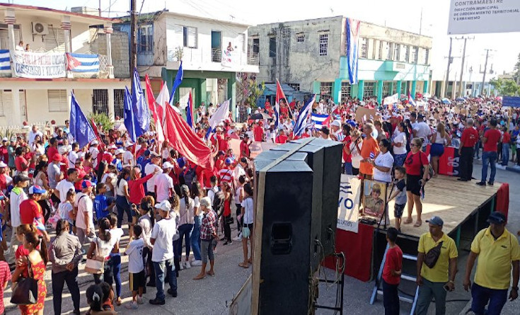 A May Day in Contramaestre with enthusiasm and optimism 6 contramaestre 1mayo25 5