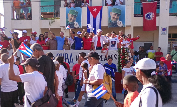 A May Day in Contramaestre with enthusiasm and optimism 7 contramaestre 1mayo25 7