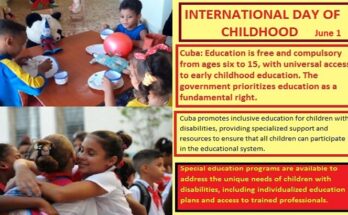 Cuba celebrates the Intarnational Day of Childhood 1 The International Day of Childhood and Cuba