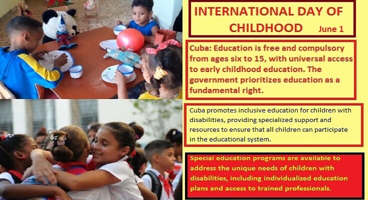 The International Day of Childhood and Cuba