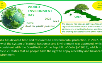 Cuba: A Beacon of Environmental Stewardship in the Caribbean 1 Cuba: A Beacon of Environmental Stewardship in the Caribbean