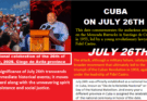 26th of July in Cuba, a national celebration