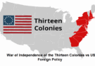 The War of Independence of the Thirteen Colonies vs the U.S. foreign policy