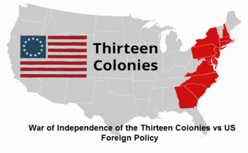 The War of Independence of the Thirteen Colonies vs the U.S. foreign policy 1 The War of Independence of the Thirteen Colonies vs the U.S. foreign policy