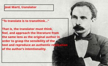 Recalling José Martí on the International day of translators 1 José Martí, translator