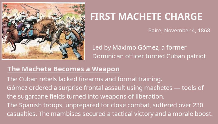 First Machete Cherge