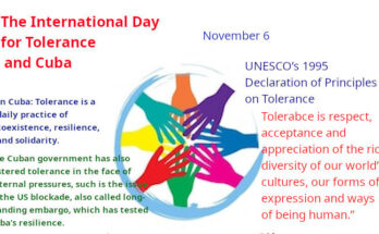 The International Day for Tolerance and Cuba