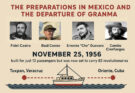 Preparations in Mexico for Granma Yackt departure to Cuba led by Fidel Castro.