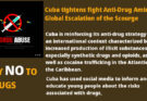 Cuba against drug abuse