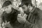 Fidel Castro and Herbert Mathews
