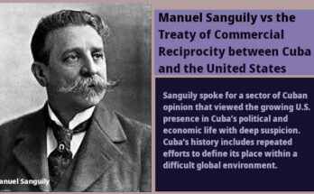 Sanguily against the Treaty of Commerce in 1903