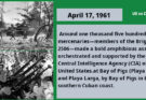 Bay of Pigs in Cuba under an invasion
