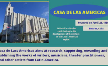 Casa de Las Americas, a Cuban cultural institution for Latin America.