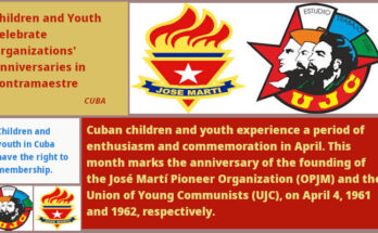 Children and youth celebrate their organizations' anniversaries
