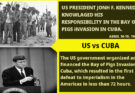 US invasion in the Bay of Pigs, Cuba
