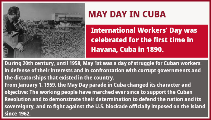 May Day in Cuba
