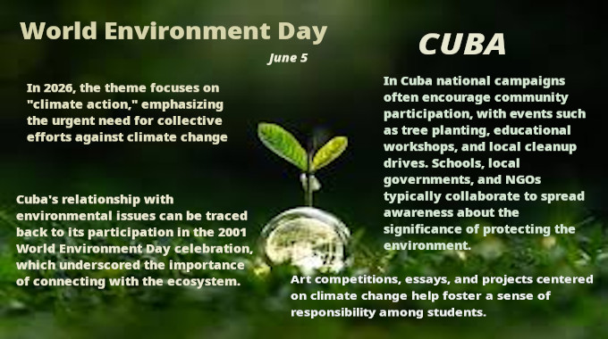 Cuba Celebrates World Environment Day 1 World Environment Day
