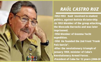 Raúl Castro, among the greatest Cuban heroes