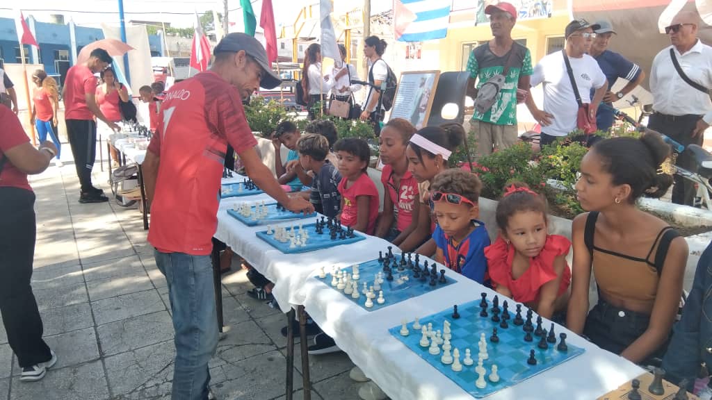 A Chess simultaneous in Contramaestre to remember Fidel Castro 5 Chess simultaneous in Contramaestre to honor Fidel Castro