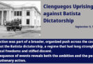 Tribute to Cienfuegos Up rising