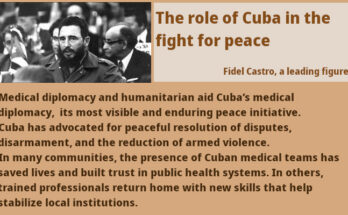 Cuba for peace