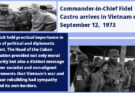 Fidel Castro's first visit to Vietnam