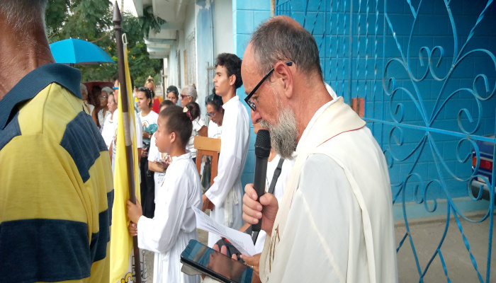 La Virgen de la Caridad in Contramaestre.