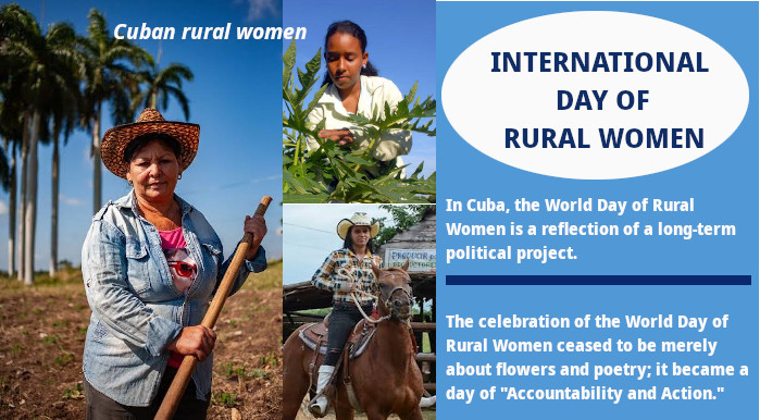 Cuba Reimagined the World Day of Rural Women 1 World Day of Rural Women