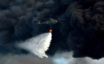 Trabajan arduamente en Cuba para sofocar enorme incendio