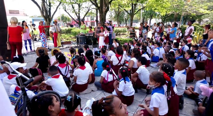 Priorizado público infantil en verano con todos de Contramaestre 1 verano contramaestre