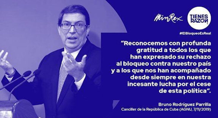 No hay familia cubana que no sufra las consecuencias del bloqueo 1 No hay familia cubana que no sufra las consecuencias del bloqueo