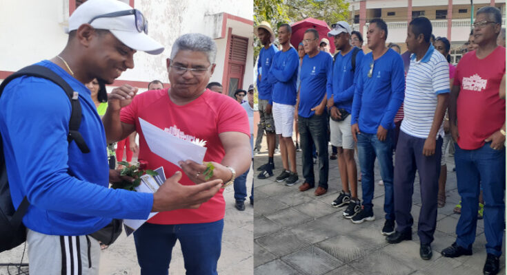 Eléctricos de Contramaestre vuelven a casa después del deber cumplido en Pinar del Río.