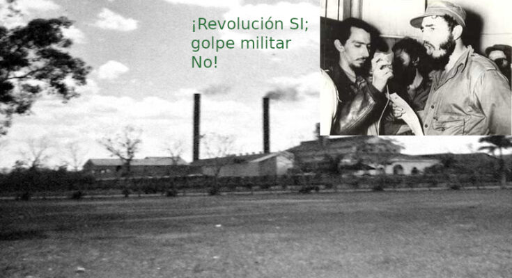 Fidel en la memoria histórica del batey de América 1 Fidel Castro y su comandancia en el batey del Central America de Contramaestre durante la Batalla de Maffo.